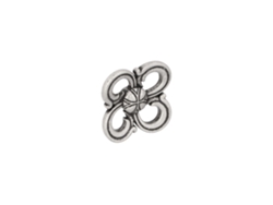 Pomo Para Muebles De Zamac Diámetro 45mm X 21 Plata Brillante Lote De 25