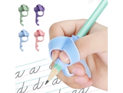 Entrenador de agarre de lápiz de 4 piezas para zurdos y diestros, herramienta de corrección de ayuda de escritura para niños CHRUI