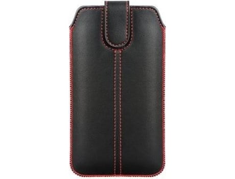 Funda iPhone 6S Plus, 7 Plus, 8 Plus FORCELL Pocket Ultra Slim Negro