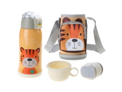 Botella térmica de acero inoxidable de 550 ml con diseño de animales, ideal para viajes y niños. Ly Ebike