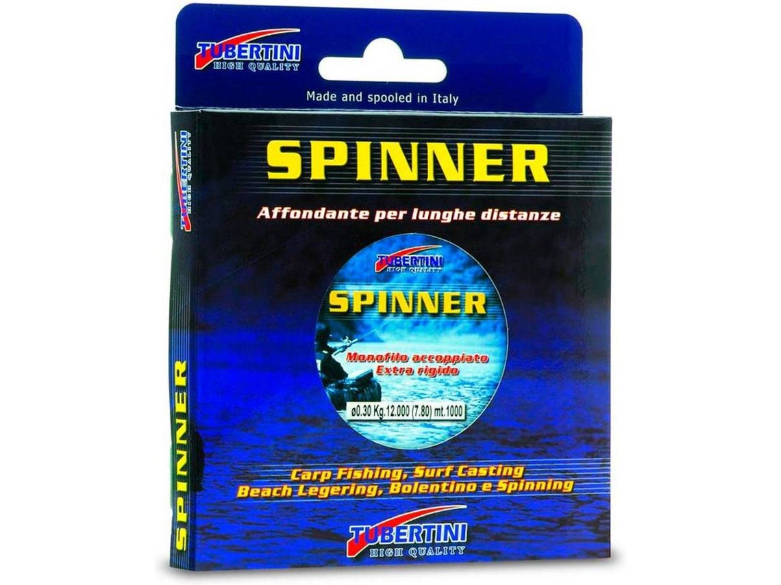 Línea de Pesca de monofilamento TUBERTINI Spinner (0.185 mm - 0,20 mm)
