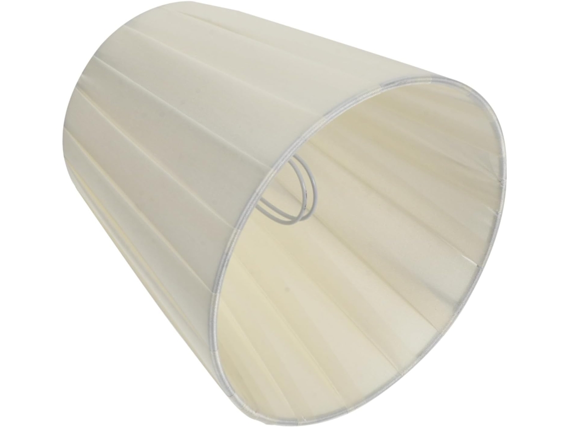 Bombilla De Tela Beige Con Clip, Compacta Y Creativa, Decoración Práctica Para Lámpara De Dormitorio.