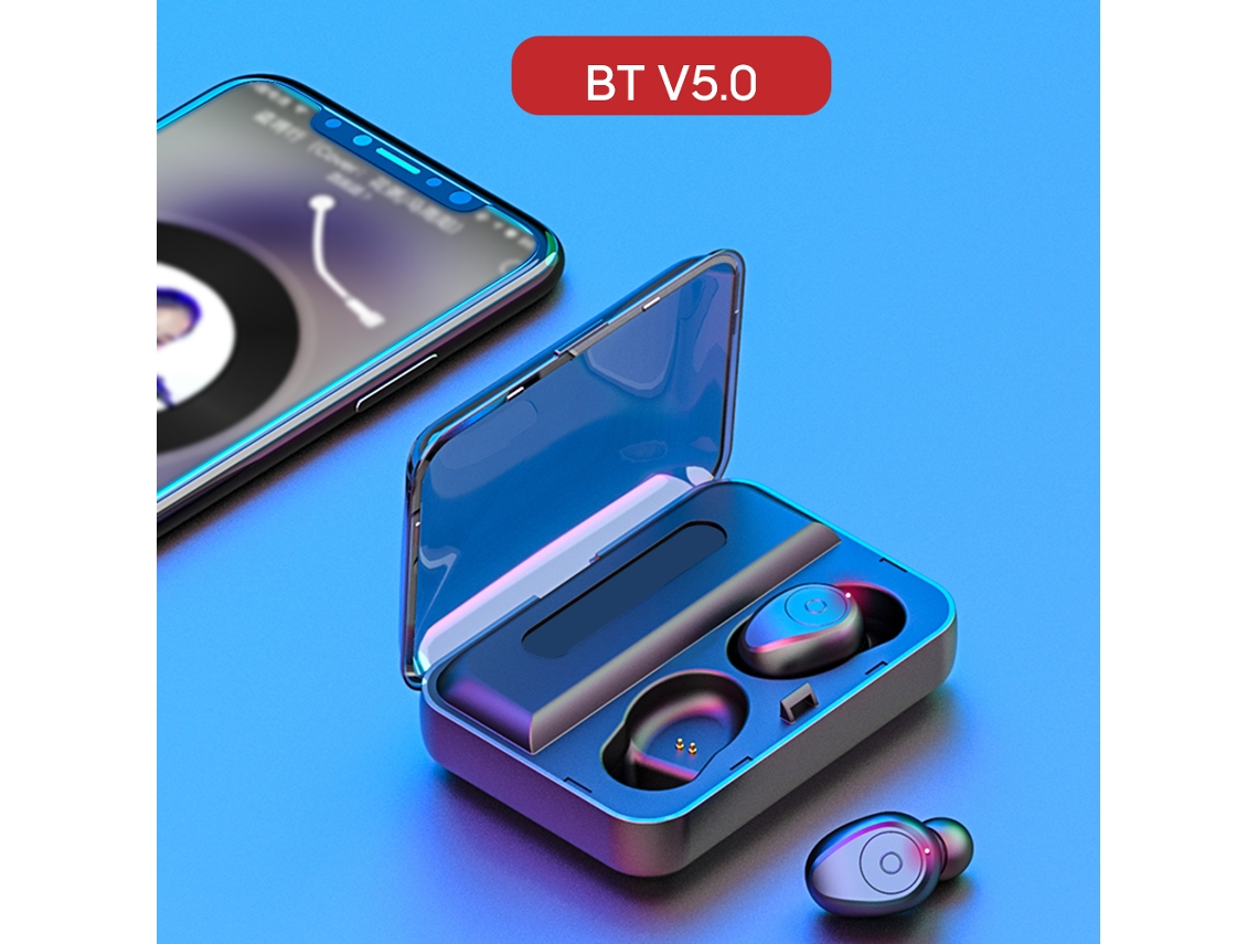 Auriculares Estéreo Hd F9 Tws Bluetooth 5.0 Con Cancelación De Ruido Cvc8.0 Y Estuche De Carga De Gran Capacidad.