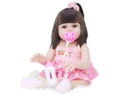 Muñeca Reborn De 53 Cm, Bebé De Vinilo Simulado Con Función De Micción, Juguete Educativo Para Niños.