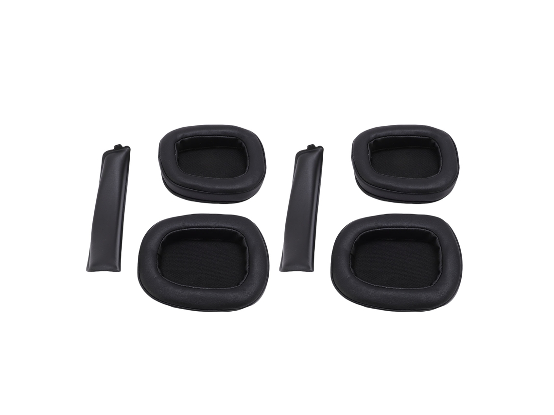 Kit De Reemplazo De Auriculares Compatible Con Almohadillas De Cuero Proteico Y Banda De Cabeza G933 G935 G633