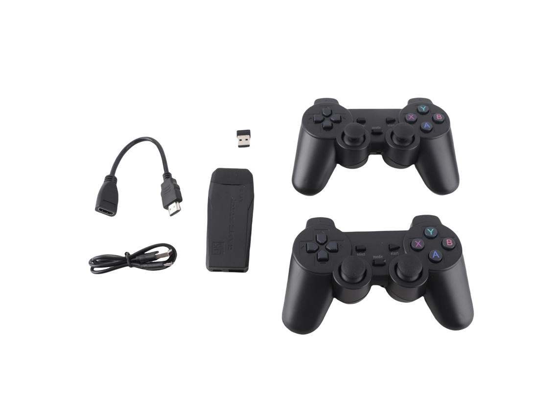 Consola de juegos mini arcade PS1 inalámbrica M8 2.4G HD 2026 para TV con mando inalámbrico de 64 GB