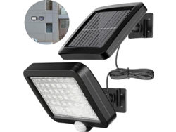 Lámpara Solar Exterior Con Detector De Movimiento Impermeable Ip65 Para Jardín