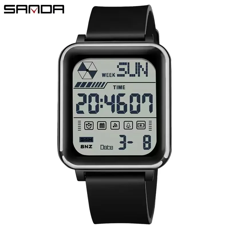 Reloj Deportivo Militar Con Cronómetro Led, Resistente Al Agua, Reloj Electrónico Para Hombre, Reloj Militar Para Hombre