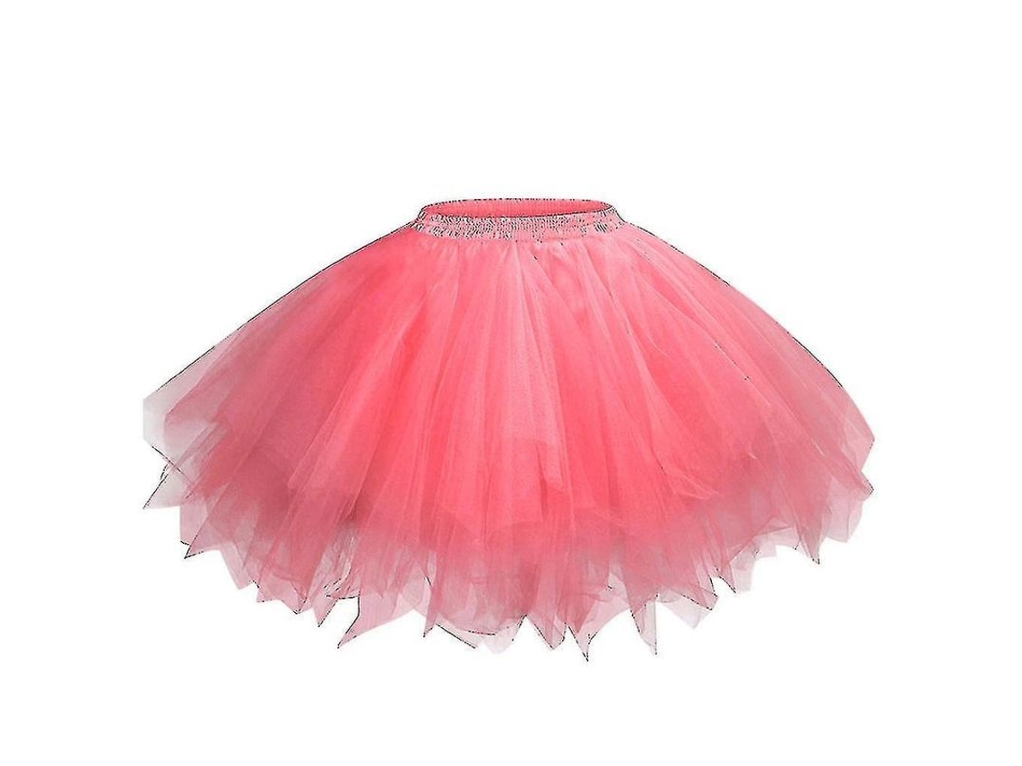 2026-falda De Tul Para Mujer Princesa Con Cintura Elástica, Falda Corta Baile De Malla Tule Talla M/xl/xxl