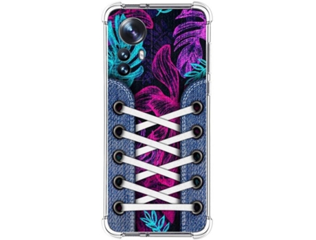Carcasa para Xiaomi 12 Pro 5G TUMUNDOSMARTPHONE Dibujos Antigolpes Zapatillas 07 Multicolor