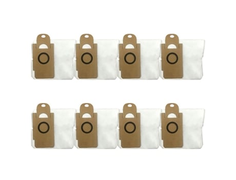 8X piezas de accesorios reemplazables bolsas de polvo aptas para Robot aspirador Lydsto R1 piezas de Robot aspirador