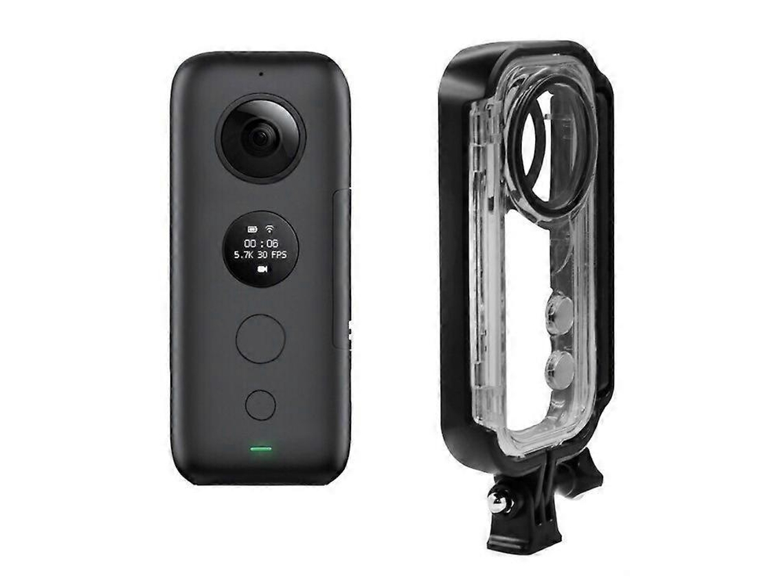 Estuche protector de buceo compatible con cámara de acción Insta360 One X, sumergible hasta 30 metros, Facpoet