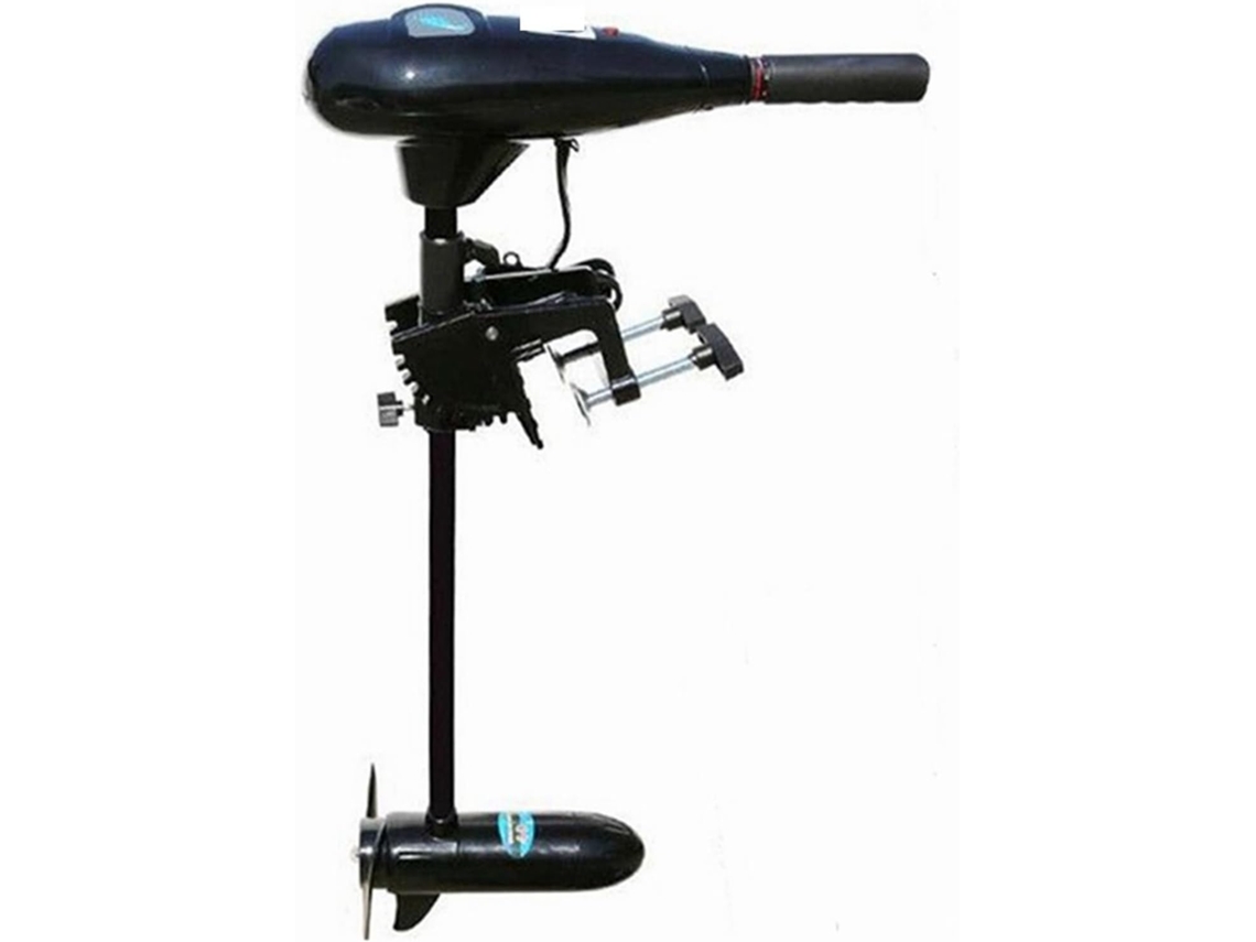 Motor Fueraborda Para Bote Inflable, Kayak, Motor Eléctrico De Arrastre Para Pesca Inflable 50 Lbs 480 W,