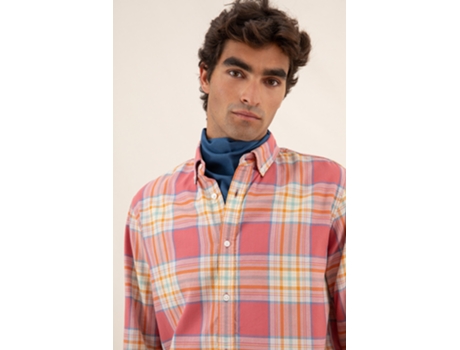 Camisa de Hombre THROTTLEMAN Algodón Multicolor (2XL)