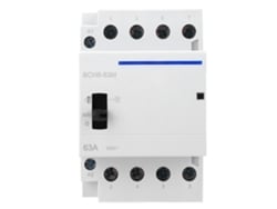 Contacto Ac 63a 24v 4p 2no2nc Con Interruptor Manual Para Din Rail Hogar Bch8-63m