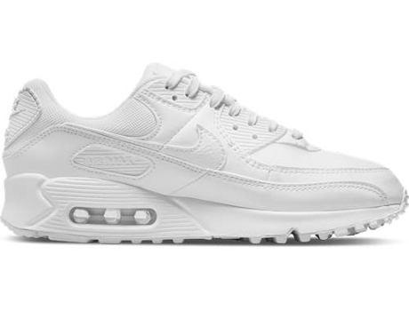 Tenis Deportivas NIKE Air Max 90 Mujer (Blanco -Material Sintético -40,5)