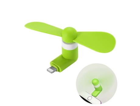 Mini Ventoinha SLOWMOOSE Portátil USB para Smartphone iPhone Verde