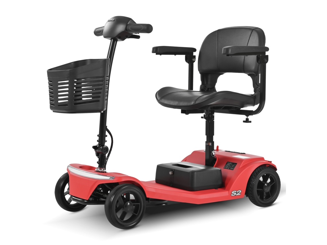 Patinete eléctrico plegable Sweetrich S2 de 4 ruedas con batería de 250 W, 24 V y 12 Ah. Sweetrich