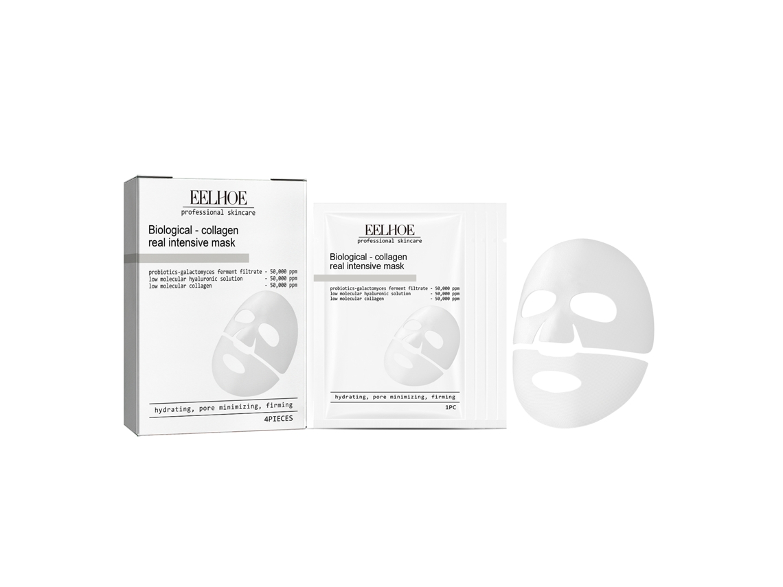 Mascarilla de colágeno antiarrugas reafirmante profunda