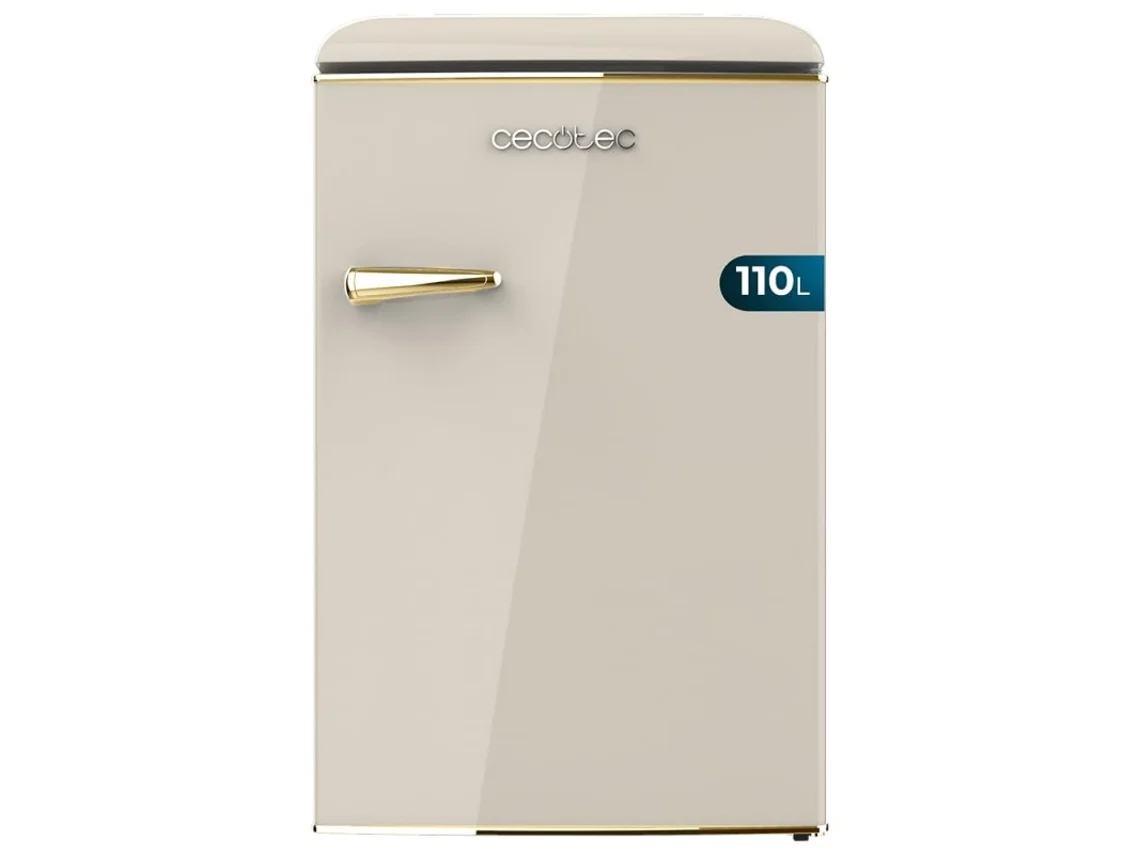 Cecotec Mini Frigorífico Retro Bolero Coolmarket Tt Origin 110 Beige E. Mini Frigorífico Retro Con Capacidad De 110l, Clase E