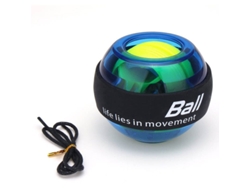 Pelota giroscópica de muñeca con arranque automático, diseño mecánico que fortalece las manos y promueve la circulación sanguínea, ideal para gimnasios en casa y en la oficina.