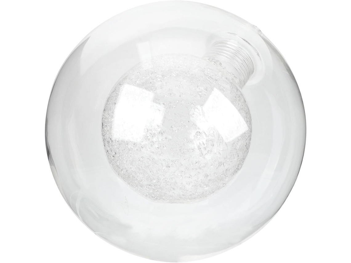 Bola De Vidrio Esférica De Doble Capa Con Base G9, Diseño Delicado Y Estructura Simple, Adecuada Para