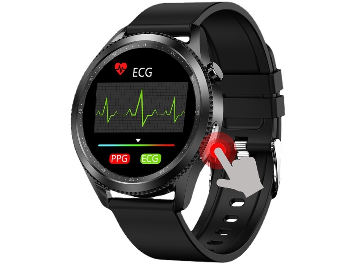 Reloj Inteligente E102 Negro