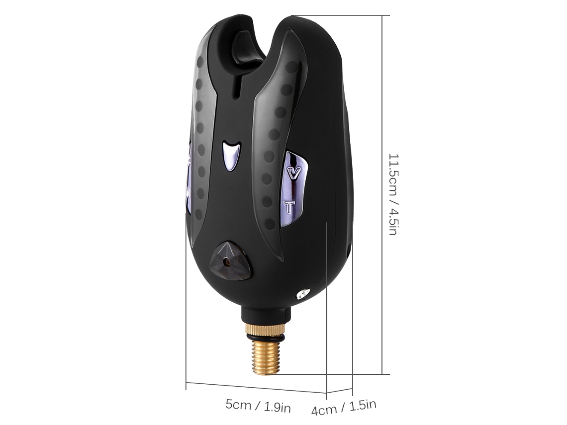 Alarma De Pesca Digital Inalámbrica Con Alerta Sonora E Indicador Led - Kit De Alarma De Picada
