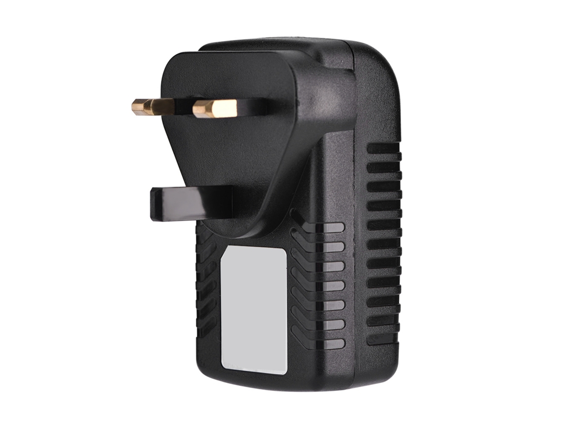 Adaptador Ethernet Inyector Poe De Montaje En Pared De 48 V Y 0,5 A Para Alimentación De Teléfonos/cámaras Ip
