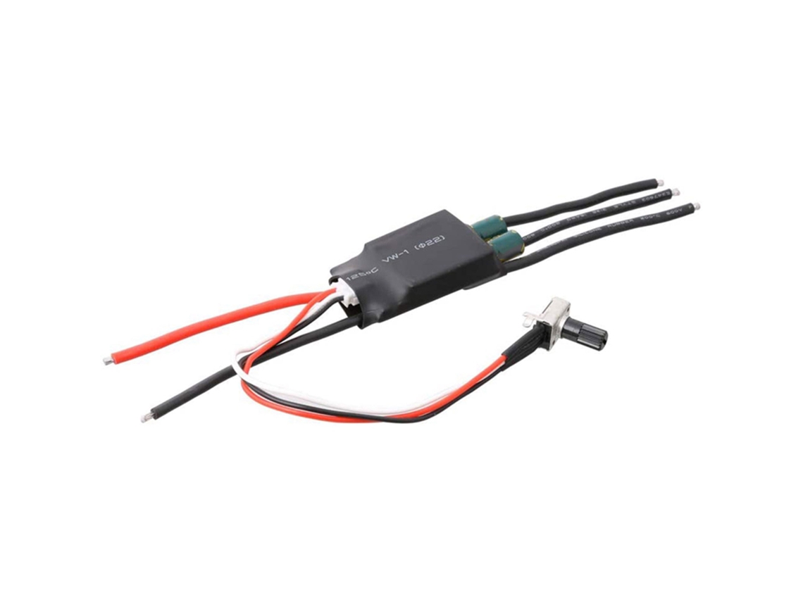 Controlador De Velocidad (esc) Para Motores Bldc Trifásicos De 7-24 V Y 200 W Con Potenciómetro Para Herramientas Eléctricas Industriales.