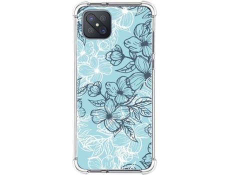 Carcasa Oppo Reno 4Z 5G TUMUNDOSMARTPHONE Dibujos Antigolpes Flores 03 Multicolor