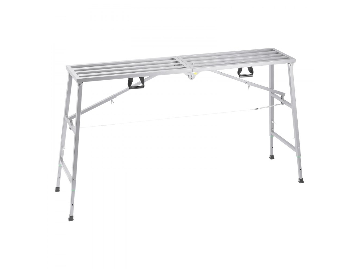 Conjunto de Plataformas de Trabajo Plegables, Andamios Portátiles y Escaleras Plegables Tekmaquinas