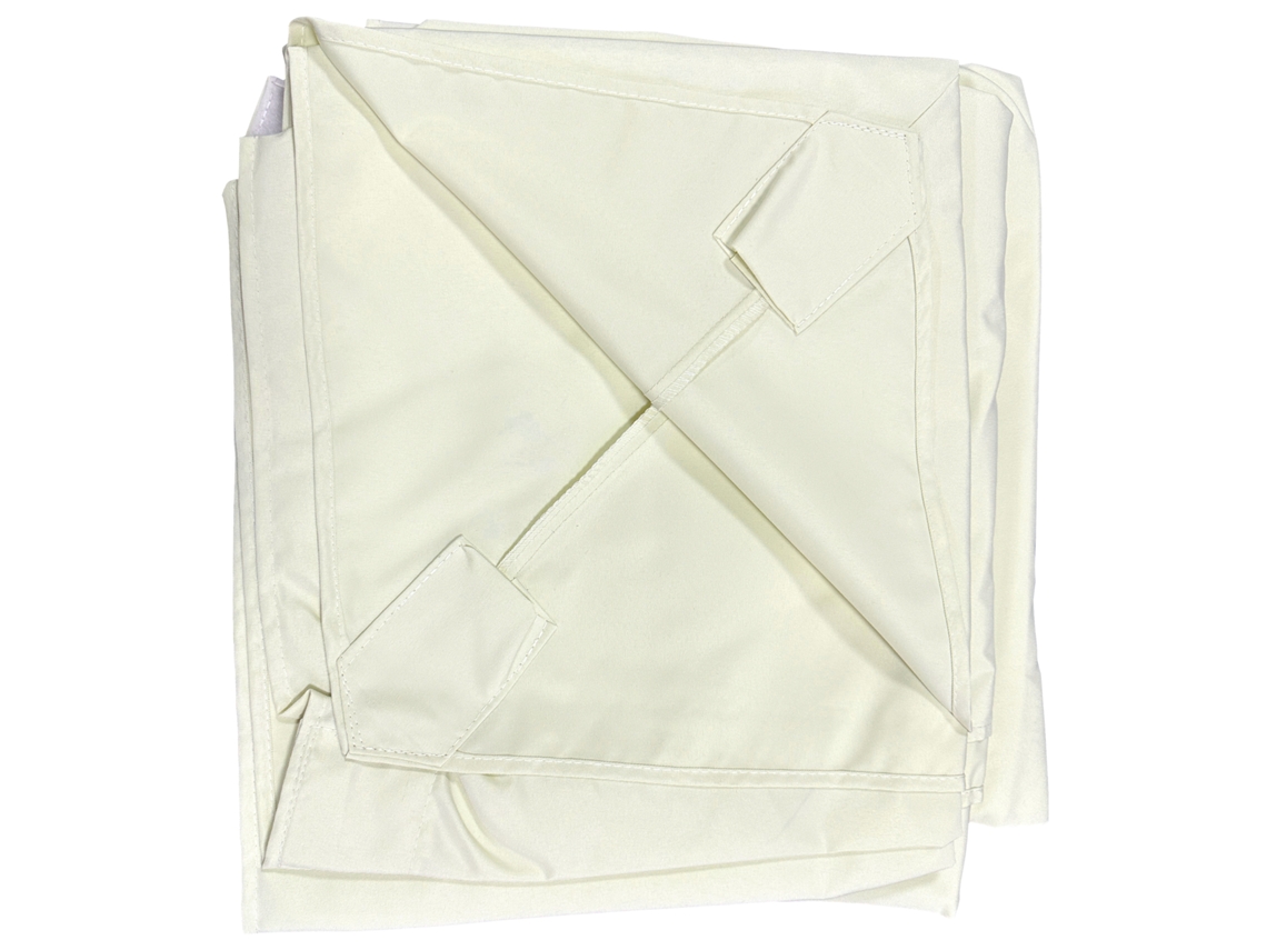 Parasol rectangular Molokai 3x4m beige Happy Garden