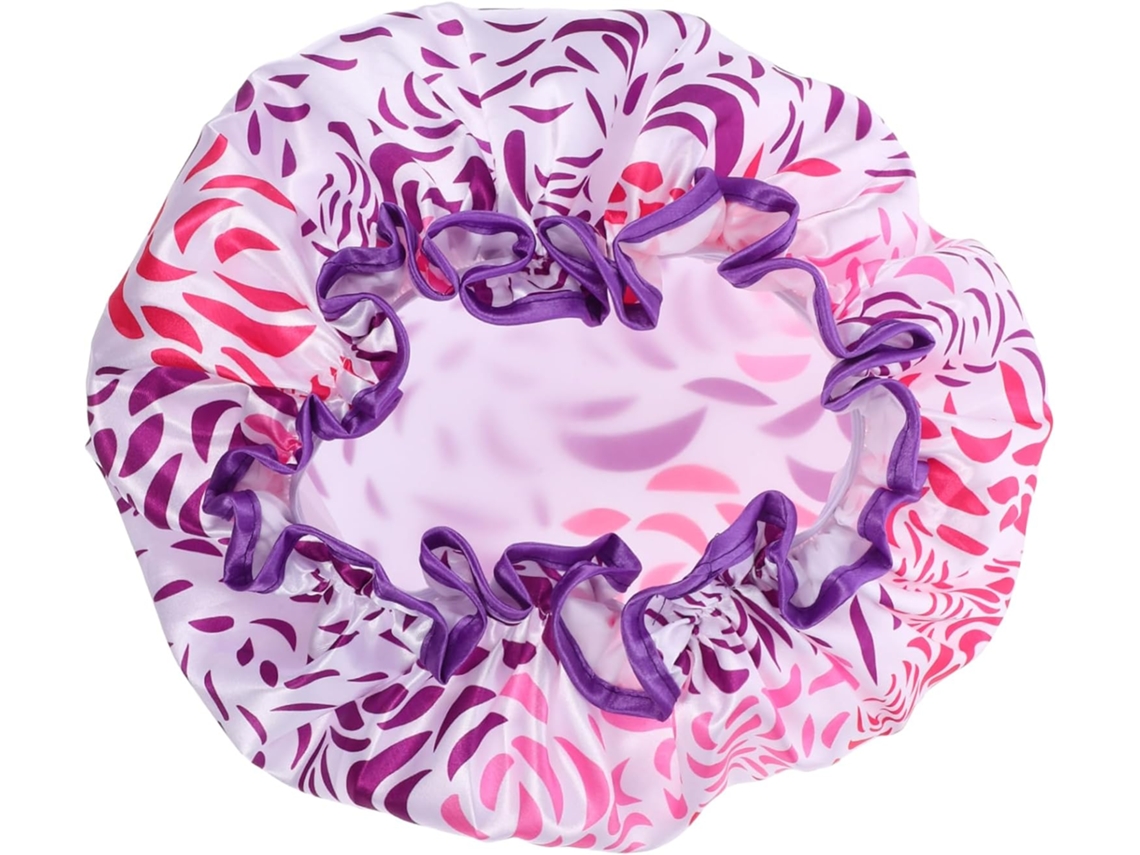 Gorro Impermeable De Satén De Doble Capa, Gorro Elástico Reutilizable Para Cabello Largo.