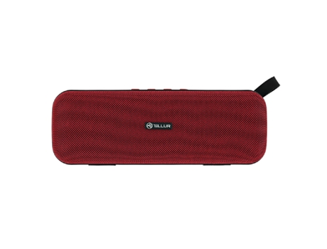 Altavoz Bluetooth TELLUR Loop 10W, rojo