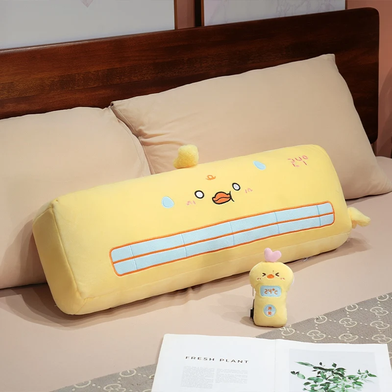 (amarillo, 75 Cm) Almohada/cojín Para Adulto Con Estampado De Aire Acondicionado