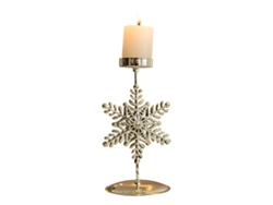 Candelabros de metal, decoración de mesa navideña TRUYUETY