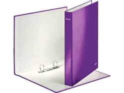 Dossier 4 Anillos LEITZ WOW 40 mm Morado (A4 - Capacidad: 230 hojas)