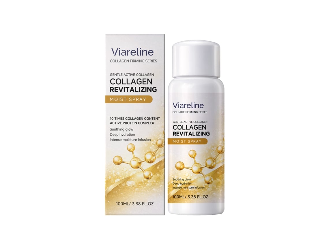 Spray hidratante revitalizante con colágeno