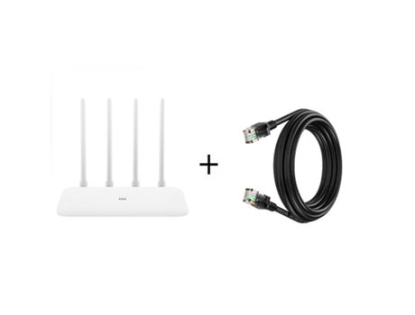 Router Wi-Fi Extensor Jogo de Cpu Dual-Core Amplificador de Sinal Externo SLOWMOOSE (Adicionar Cabo Cat 6 de 3 M / Adaptador Us)