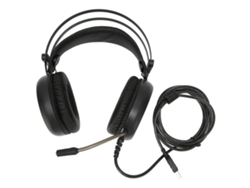 Auriculares Para Juegos H1 7.1 Surround Con Efecto Rgb Virtual, Supraaurales, Para Pc Y Usb.