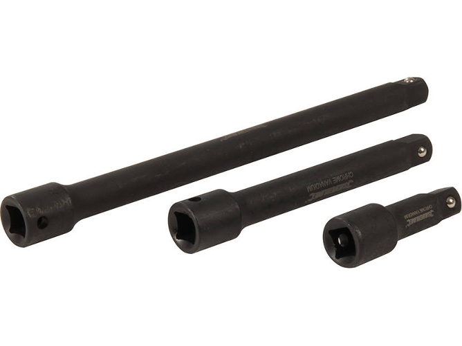 Conjunto de Prolongador para Llaves de Carraca - 3 piezas SILVERLINE 913899