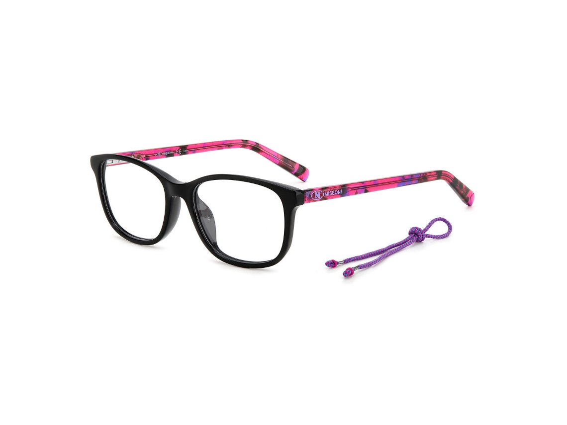 Montura De Gafas Missoni Mmi-0044-tn-xs4e916 (negro - Acetato - 135 Mm - Ø 49 Mm)