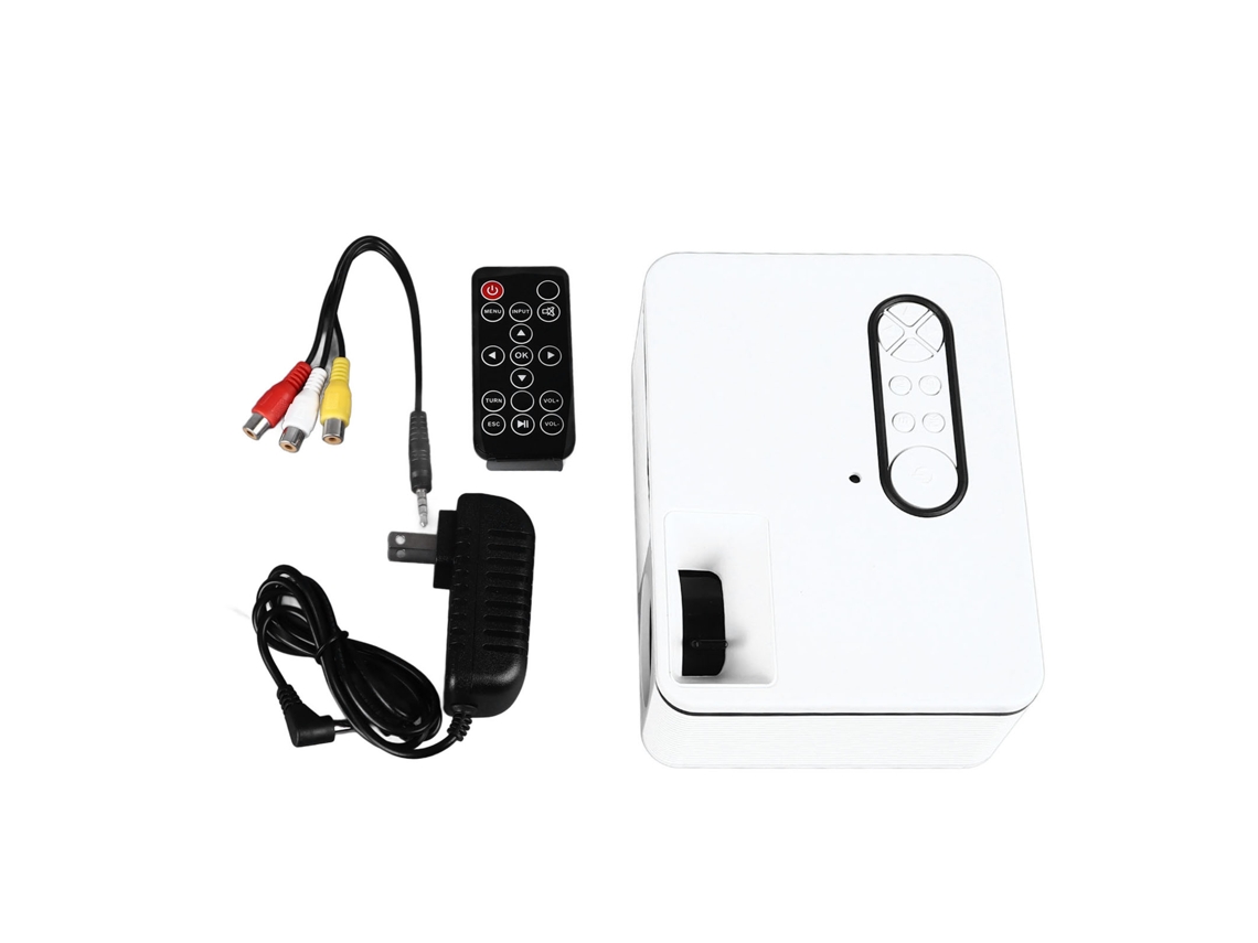 Proyector Led Portátil Hd 1080p Para Cine En Casa, Viajes, Oficina, 100-240v