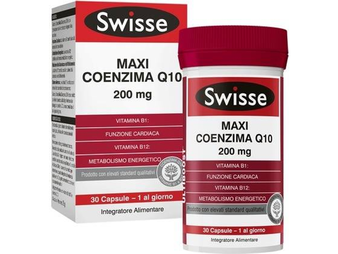 Complemento Alimentar SWISSE Maxi Coenzyme Q (30 cápsulas)