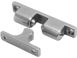 Pestillo De Tensión Para Armario De Acero Inoxidable, 70 Mm, Con Rodillo Para Uso En Autocaravanas.