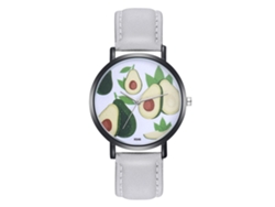 Reloj De Pulsera De Cuarzo Para Mujer, Nuevo Estilo, Correa De Cuero Gris.
