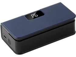 Selladora de alimentos al vacío, mini selladora de bolsas con calefacción, elemento calefactor recargable por USB Dureforward (azul)