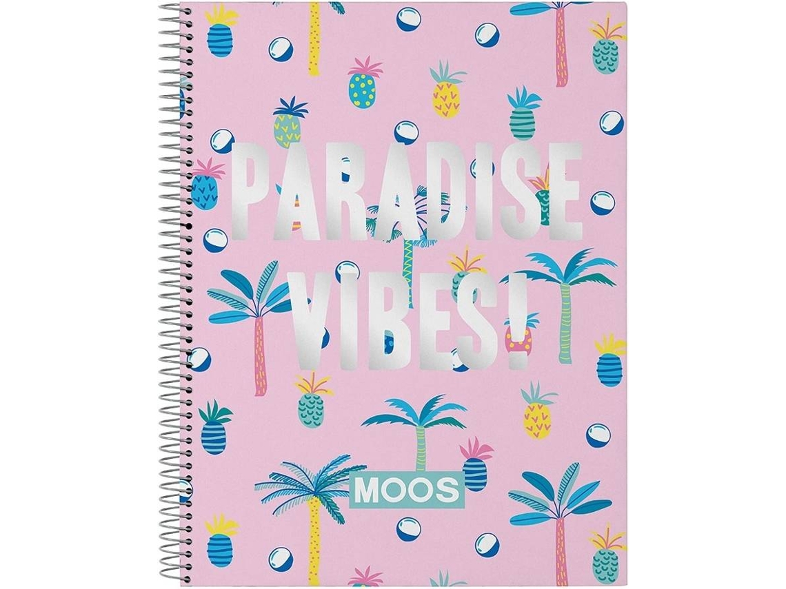 Cuaderno MOOS 65021 Rosa (A4)