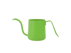 Jarra de acero inoxidable 304 para preparar café y té, 250 ml, boca de cañón verde